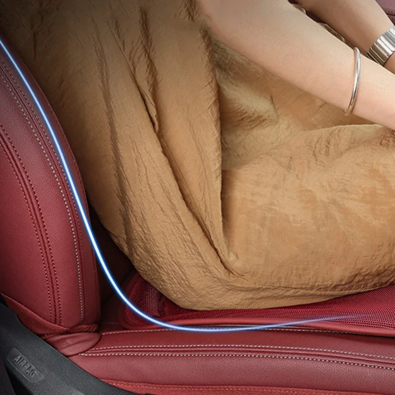 وسادة مقعد تبريد جل السيارة ثلاثية الأبعاد على شكل قرص العسل رائعة وقابلة للتنفس من الحرير الجليدي الرائع للسيارة والمكتب المنزلي وسادة كرسي ملحقات السيارة