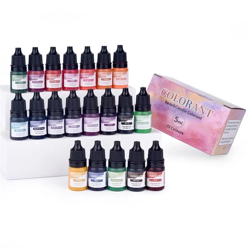 Epoxy Resin Pigment Kits Set Liquid Colorant Dye DIY UV Epoxy Resin Mold Jewelry Making Accessories Dye Pigment Sets - Image 3