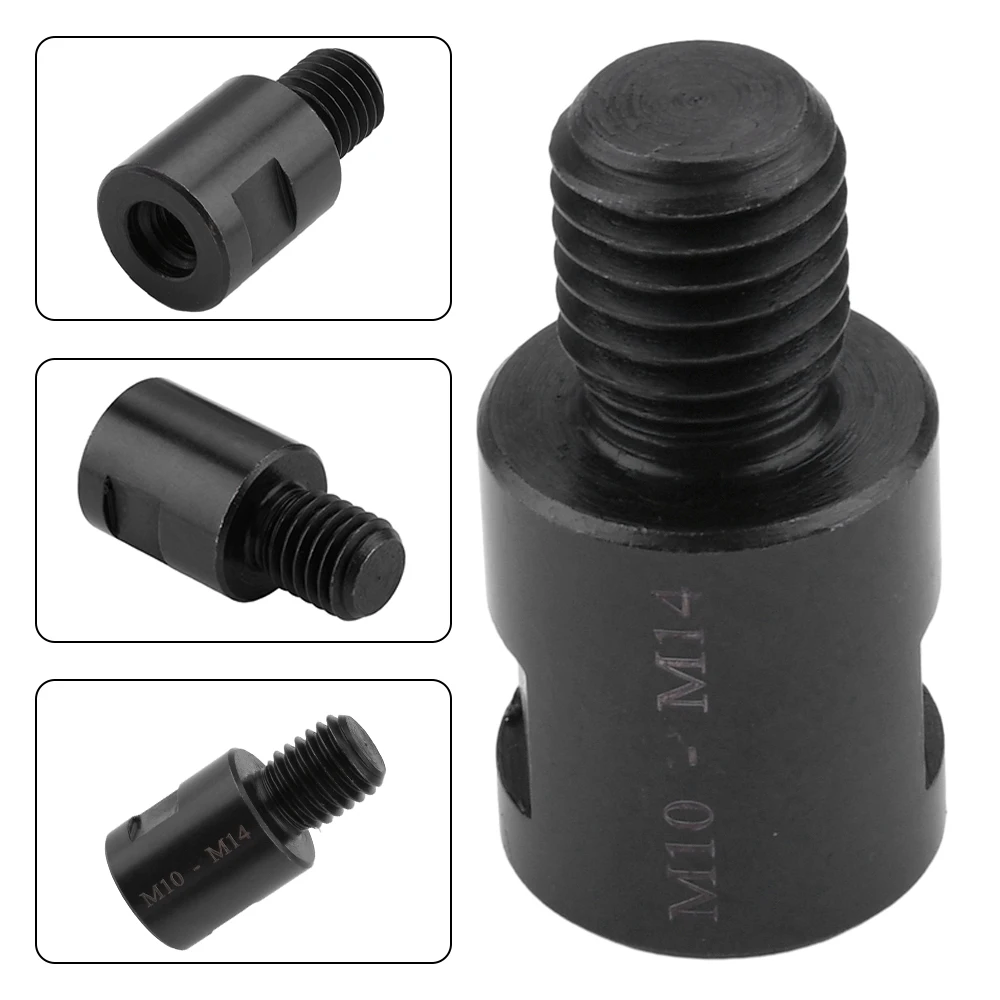 Convertisseur d'adaptateur de meuleuse d'angle, connecteur d'arbre pour polir, raccords de meuleuse d'angle filetés, M10, M14, 5/8-11