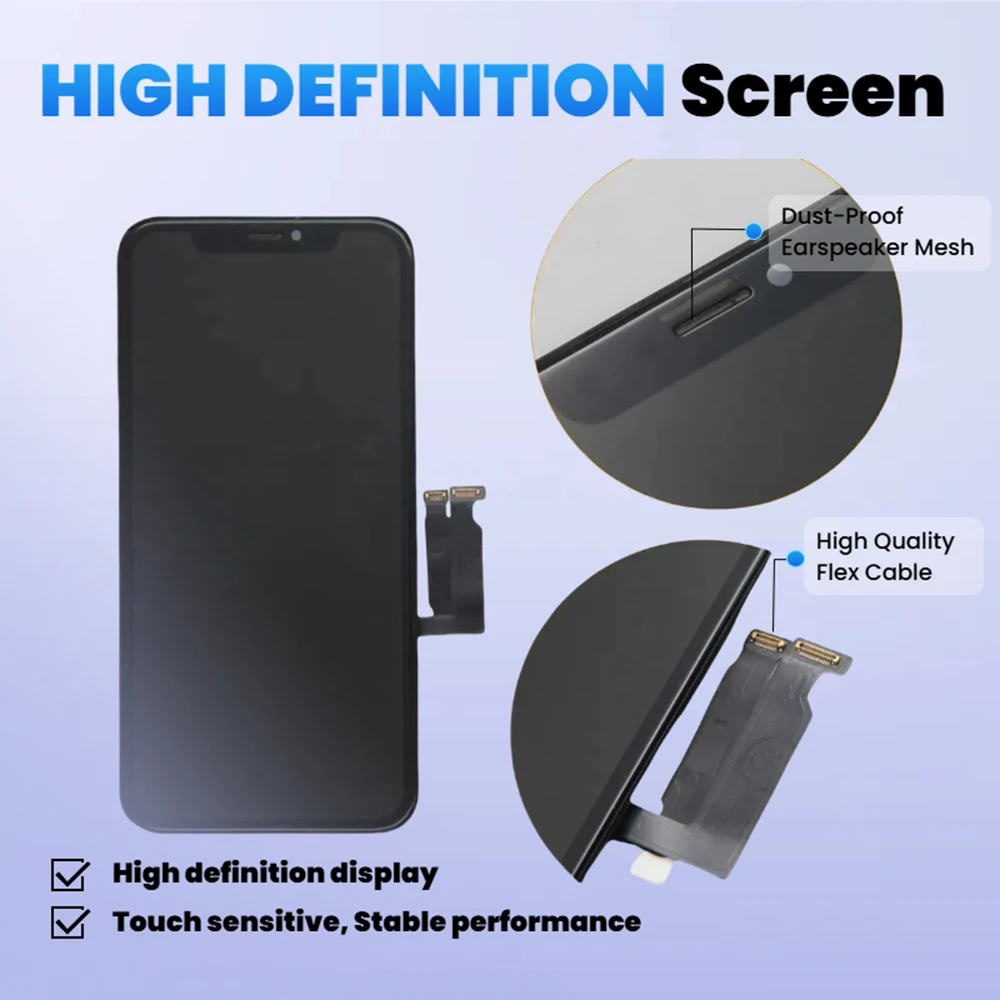 LCD-Display für iPhone XR Incell OEM Touchscreen-Digitizer-Baugruppe Ersatzbildschirm Handy-Reparaturteile Großhandel – Detail 2