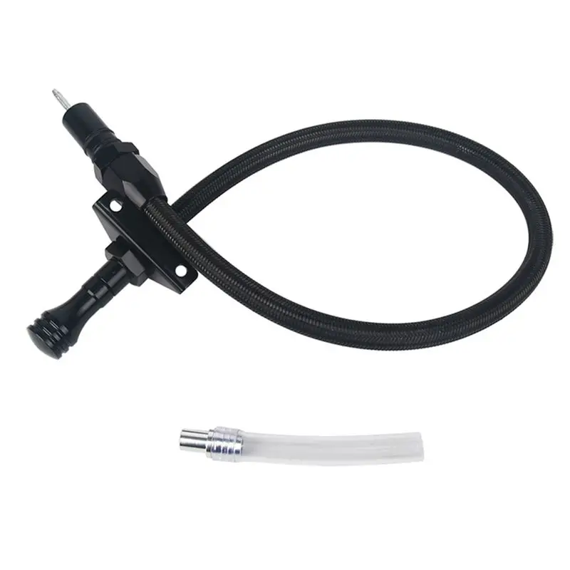 Superior-For GM 4L80E Firewall Mounted Oil Dipstick Stainless Steel LS LS1 LS3 LS6 Transmission Compatible