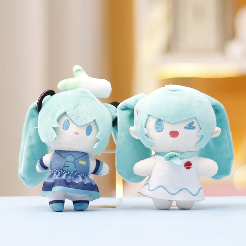 Nuevo colgante Hatsune Miku de 13cm, periféricos de animé, llavero bonito de dibujos animados, productos japoneses Kawaii, regalo para amigos, decoración Itabag