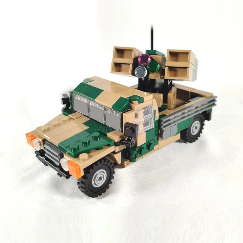 BXD10 Type 93 Military Vehicle Model MOC Building Bricks War Equipment Modular Technology Gifts Holiday Assemble Children Toys