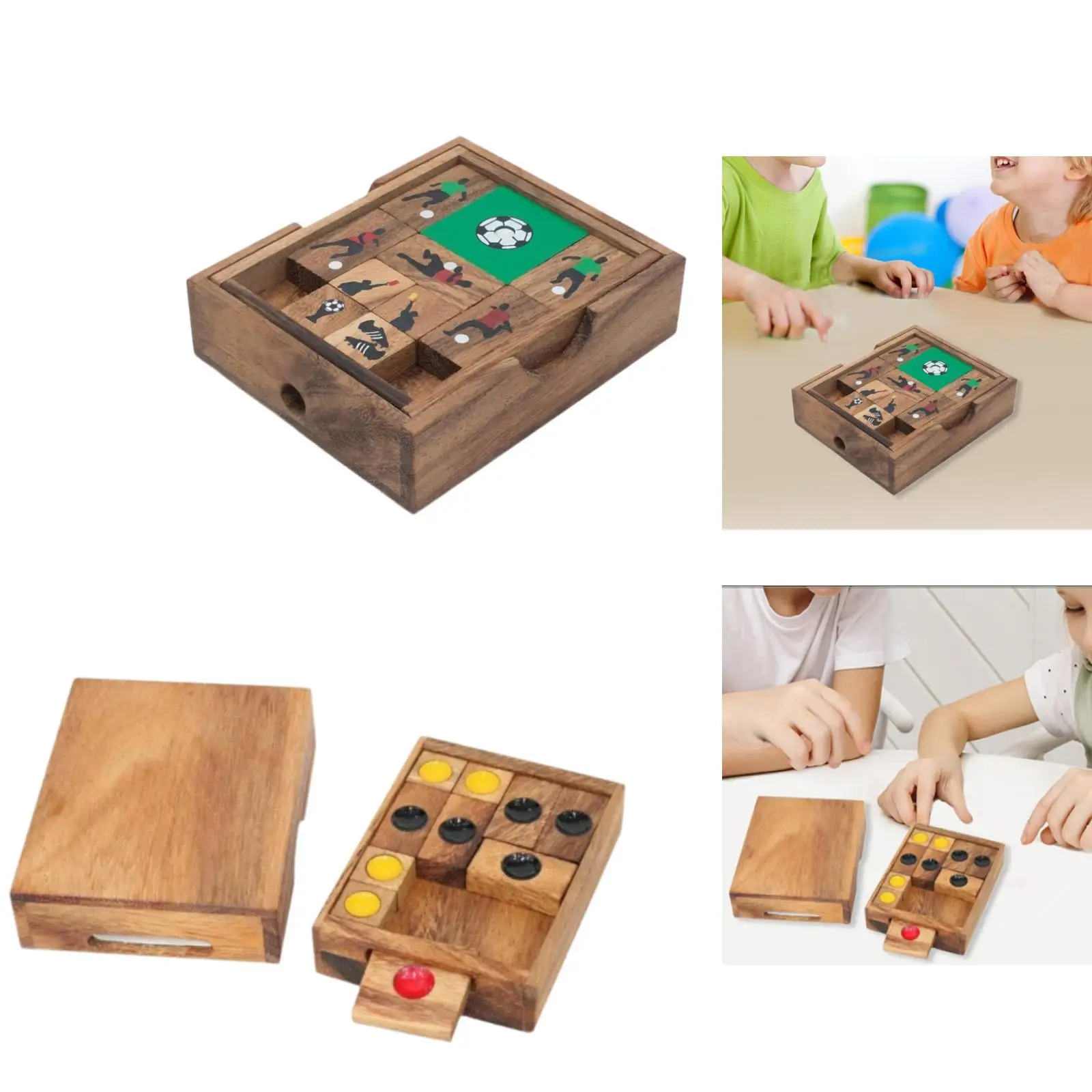 Schiebepuzzlespiel, logisches Denken, Fähigkeiten, Problemlösung, Fähigkeiten, Denksportaufgabe für Jungen, Mädchen, Kinder, alle Altersgruppen, tolles Geschenk