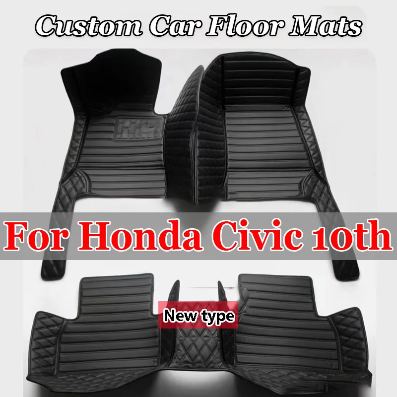 

Коврики автомобильные для Honda Civic 10, 2021, 2020, 2019, 2018, 2017, 2016