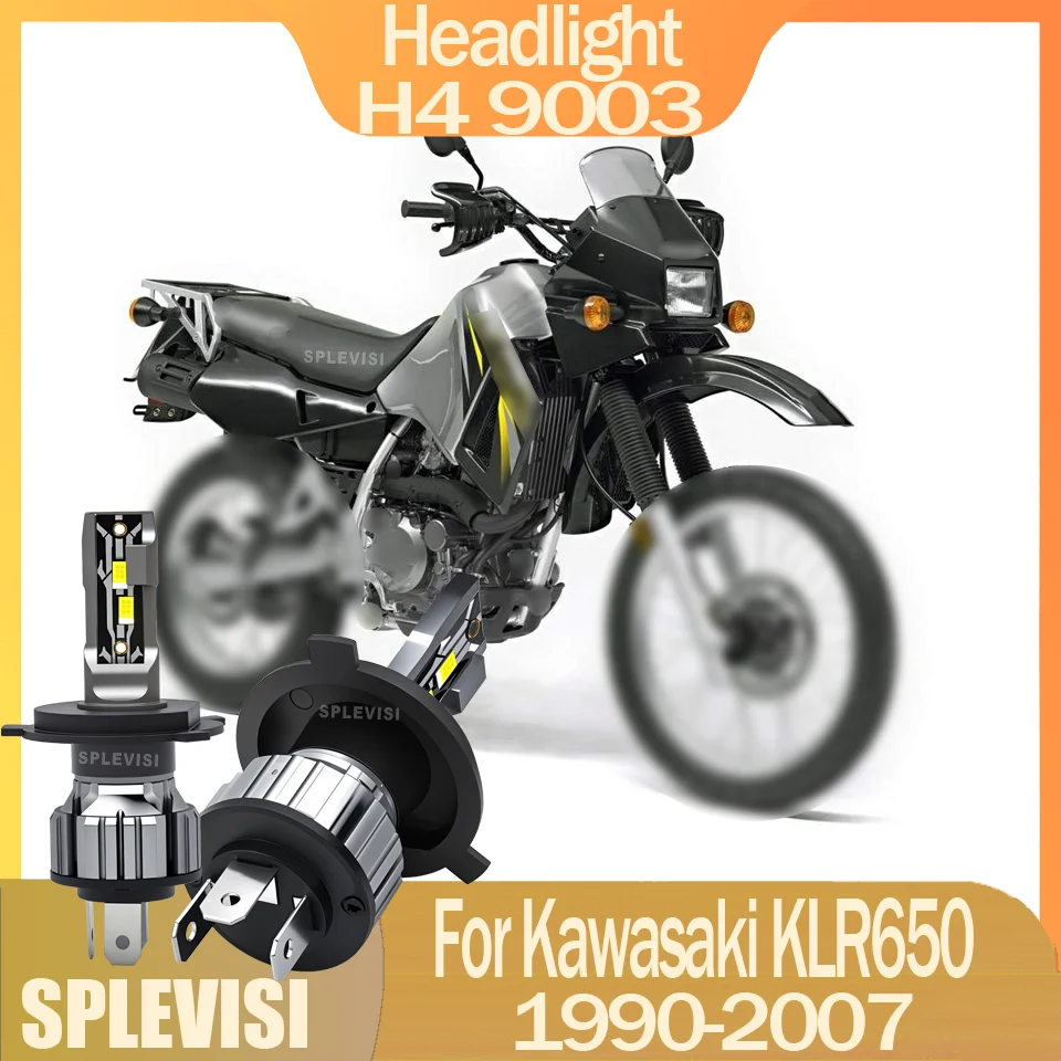 

Shockproof Durable motorcycle Headlight For Kawasaki KLR650 1990 1991 1992 1993 1994 1995 1996 1997 1998 1999 2000 2001-2007