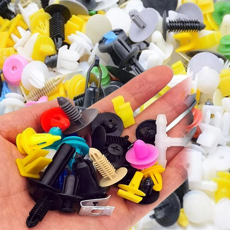 

Car Fastener Rivet Clips Retainer Universal Mixed Car Bumper Engine Expansion Rivet Door Trim Panel Snap Auto Repair Clips Tools