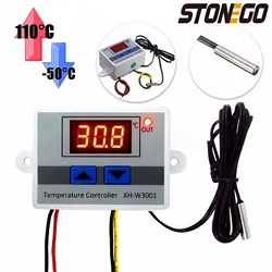 STONEGO W3001 Digital Thermostat - Microcomputer Temperature Control Switch, Thermoregulator for Precise Temperature Management