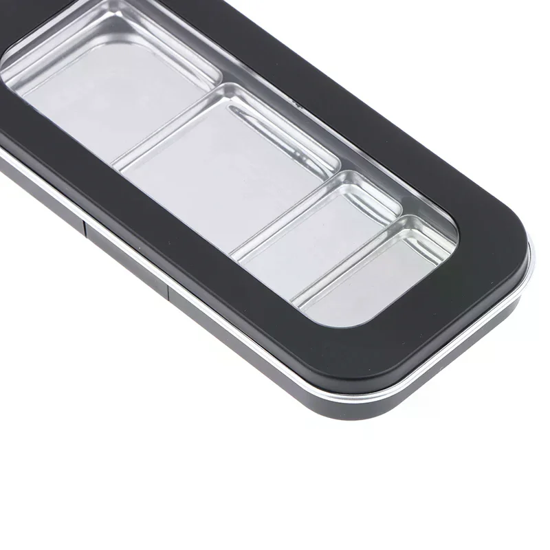 Empty Magnetic Eyeshadow Palette Refillable Black Clear Makeup Storage Case Box DIY Cosmetic Lipstick Foundation Blush Container gallery 4