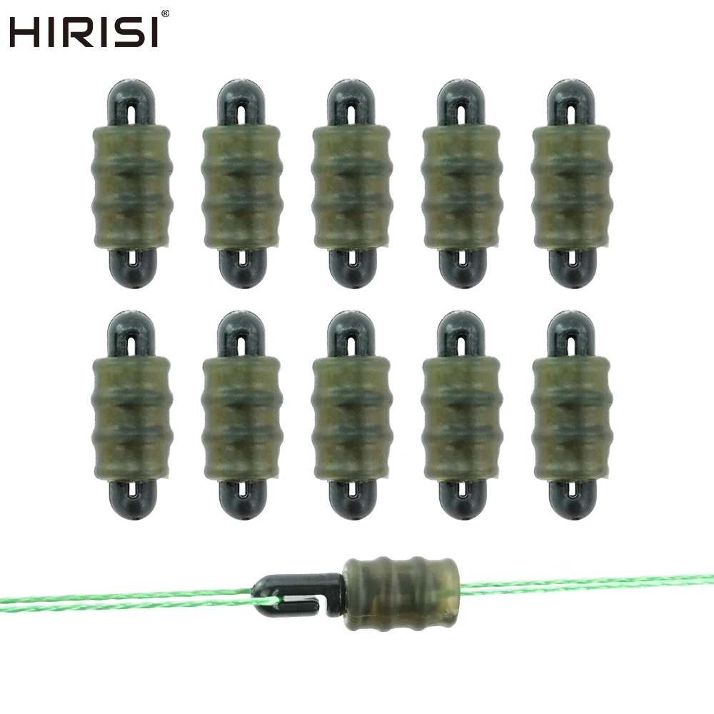 Hirisi 10pcs Carp Fishing Quick Change Bead for Method Feeder Coarse Fishing Tackle Accessories  AG137