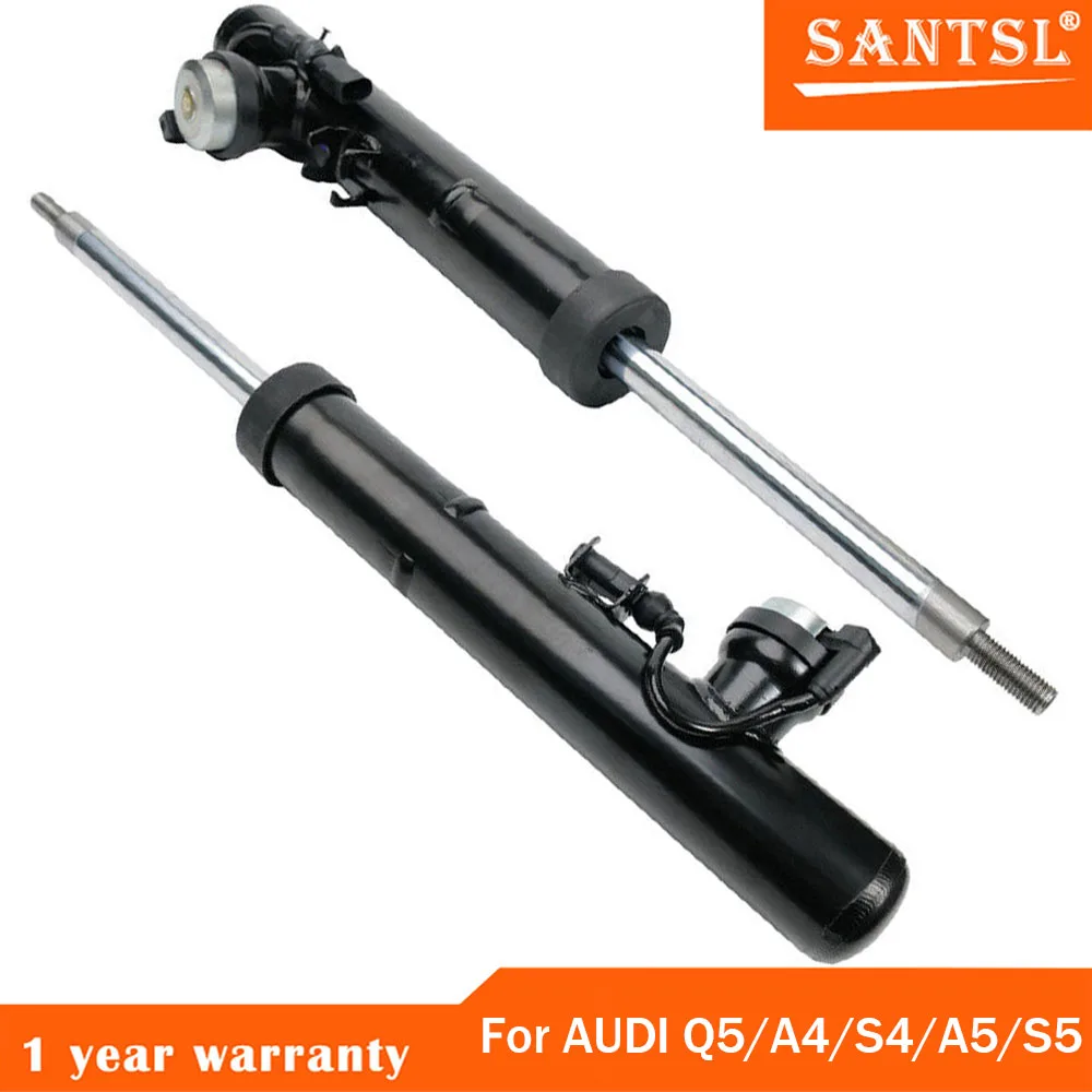 Pair Front Shock Absorber 8R0413029J 8R0413030J For Audi Q5 09-17 3.0/3.2L V6 L4