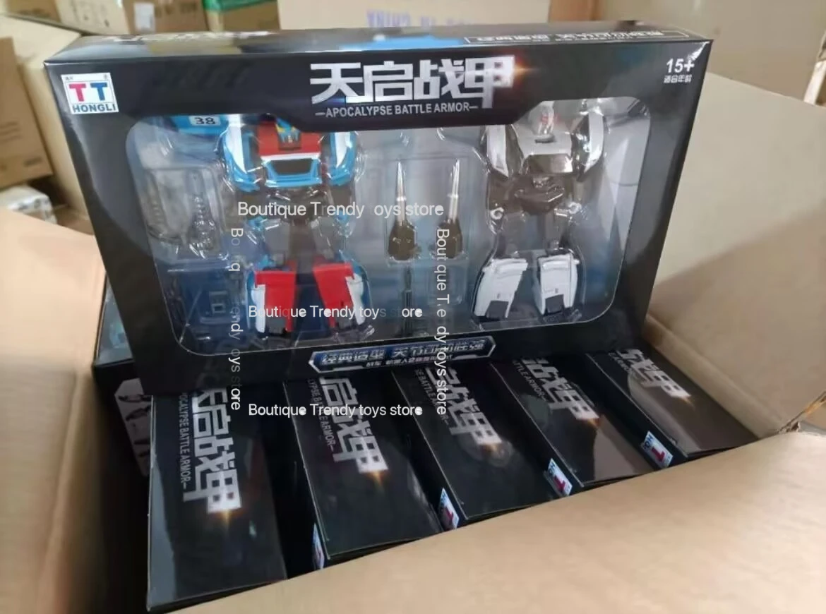 Figurine de Robot de Transformation TT HF01, modèle de patrouille Prowl à écran fumé, en Stock, 2 pièces/ensemble |   Cadeau de jouet à collectionner de haute qualité