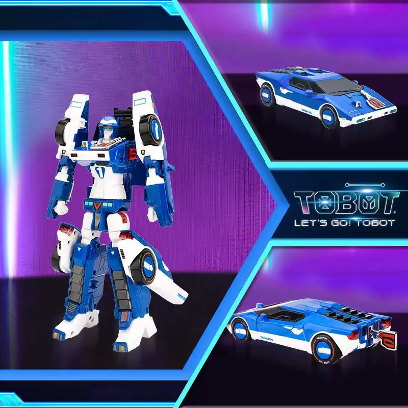 Tobot V GD Wild Chief หุ่นยนต์ STORM JOE รถ Action Figure ABS Transformation เครื่องบินรุ่นของเล่นสําหรับของขวัญเด็ก
