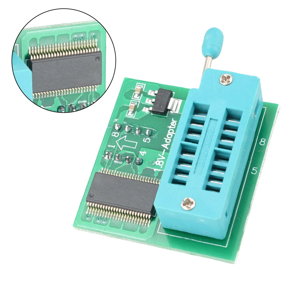 1 Set Ch341a Programmer Kit CH341A Programmer For SOIC8 Clip & SOP8 To DIP8 Adapter 1.8V 8Mbit Macronix For BIOS Chips