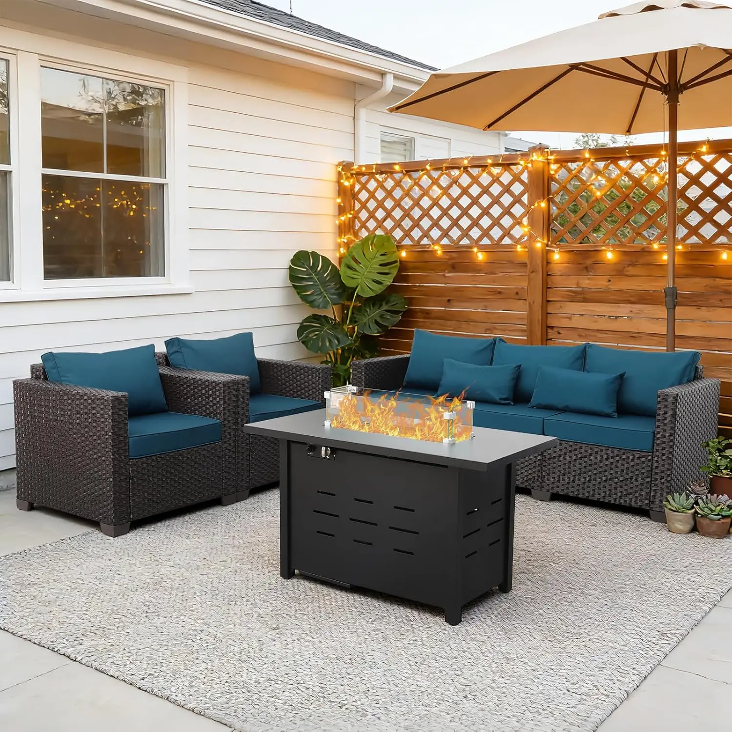 4 Piece Patio Furni… - image