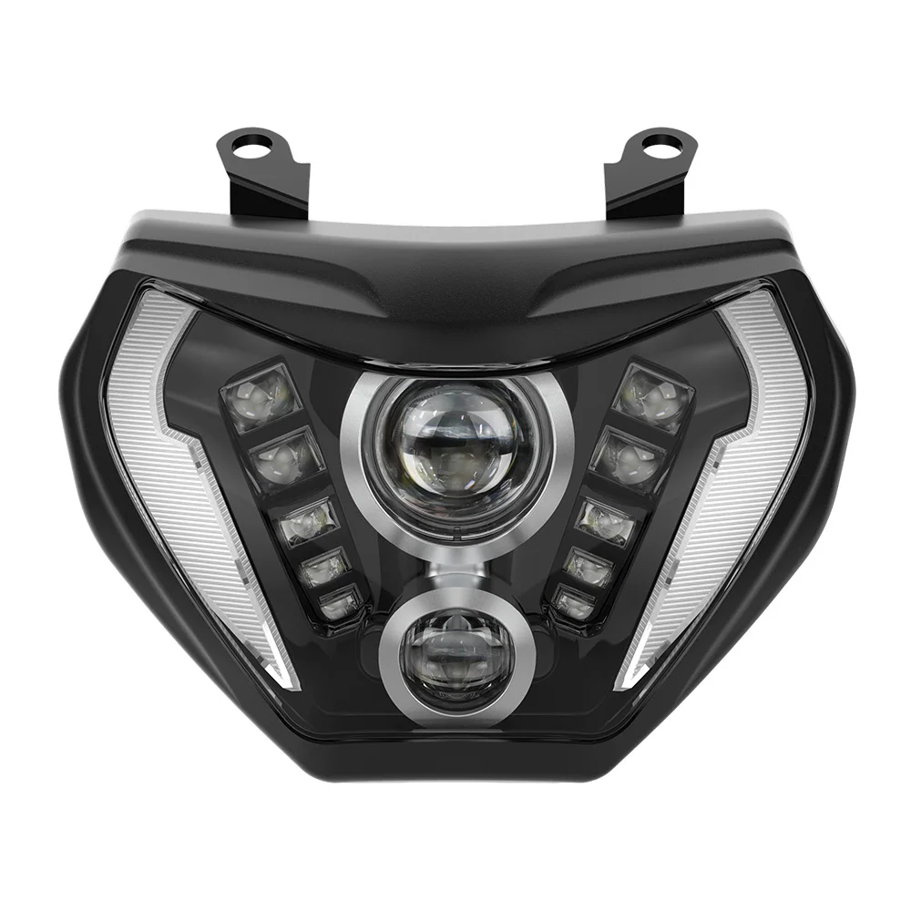 E24 LED koplamp voor Yamaha MT-07 MT07 MT 07 2018 2019 2020 E-mark motorfiets accessoires lamp H4 lamp met DRL - afbeelding 1