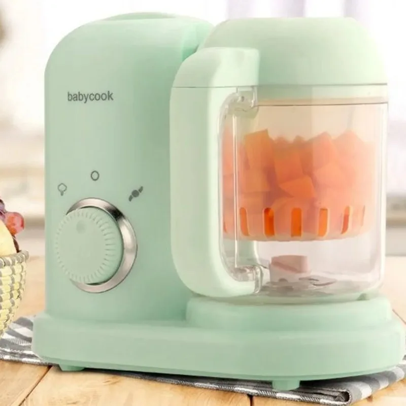 Small Automatic High Precision 4 in 1 Baby Food Grinder Steamer Cooker Blender Multi Function Baby Food Processing Machine