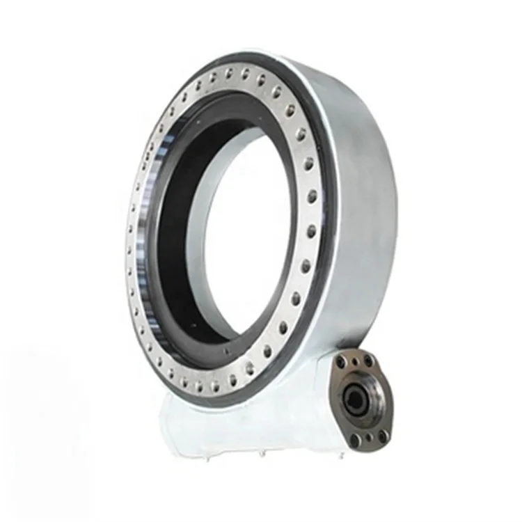 Worm Gear Slewing Drive WEA17 With Hydraulic Motor 24V DC Electric Motor for Excavator Rotating Bucket Tilt Rotator