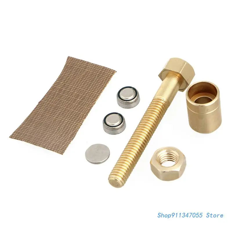 Props Autorrotación Tuerca giratoria Off Perno Tornillo Primer plano Truco de magia Truco Envío de la gota