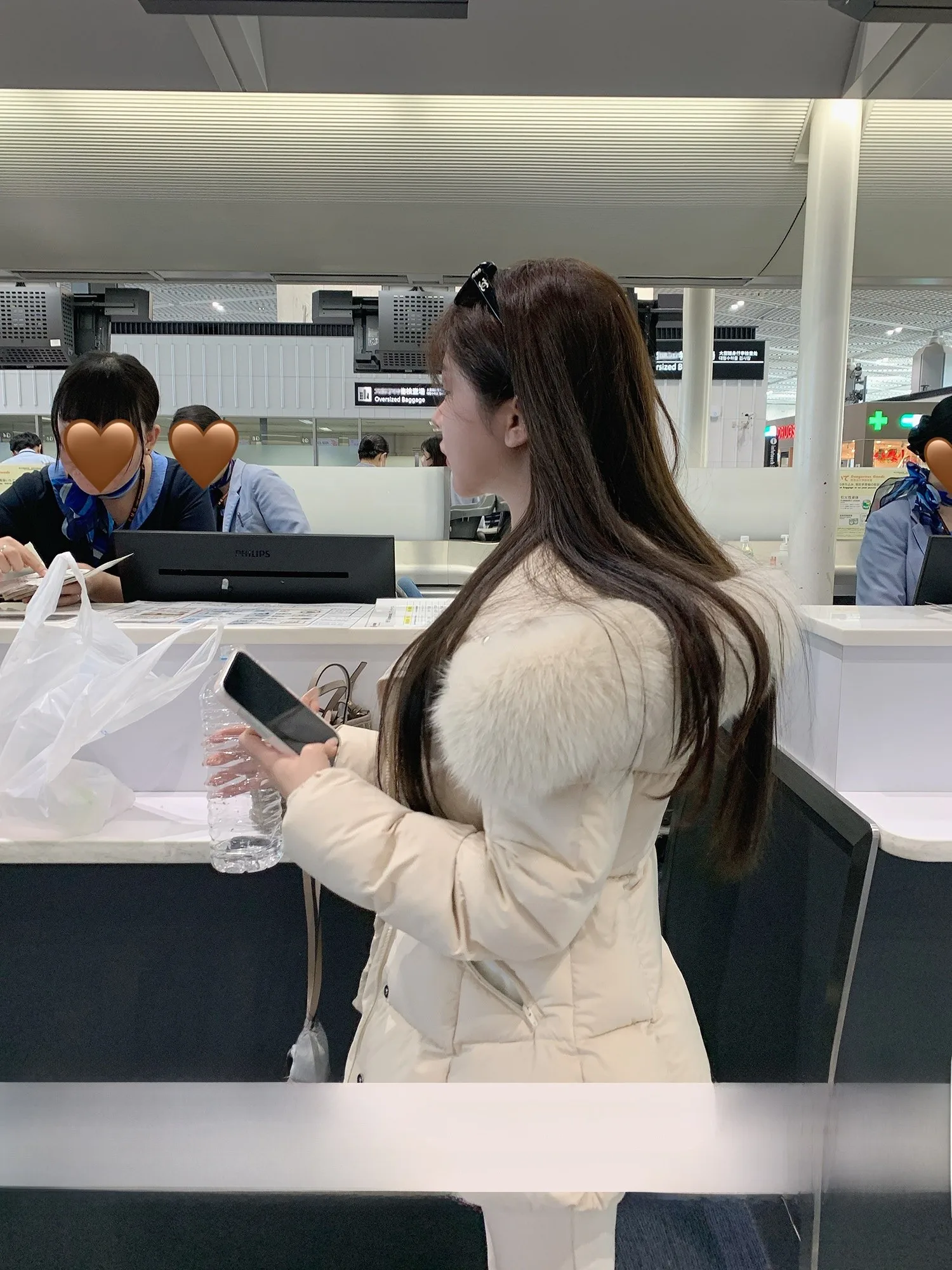 

Женская утепленная куртка-пуховик Eleven Girls LiIi C Line Peekabo с большим меховым воротником, корейский стиль, с утяжкой на талии, 95% белый пух, теплая, утолщенная