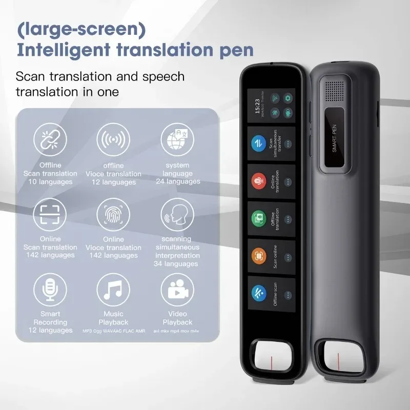 Language Translator Point Reading Translation Pen Electronic Voice Scanning Mutual Dictionary Pen Language Translation Device