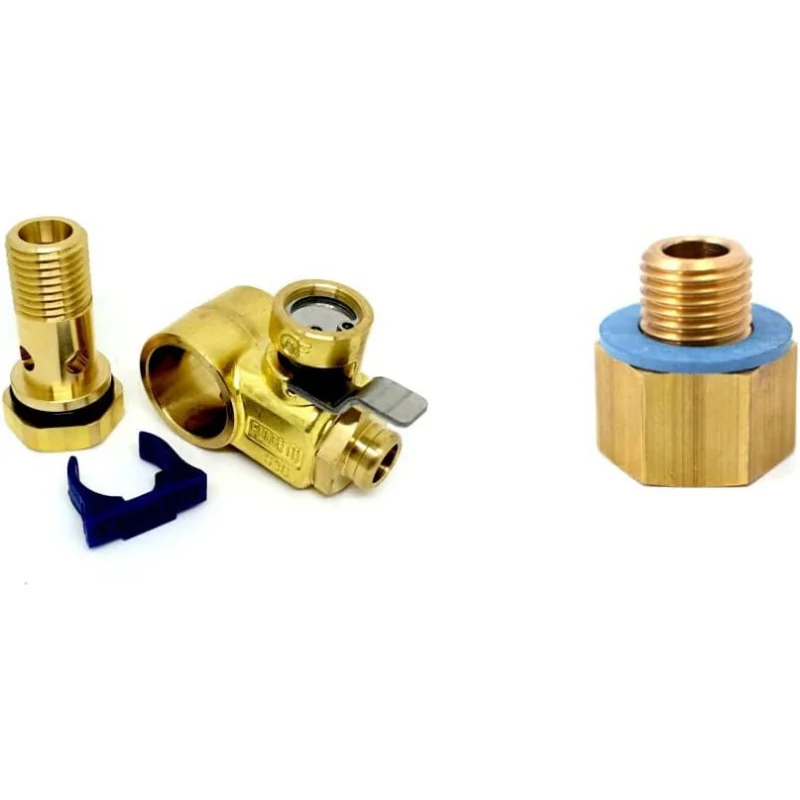 F106sx M14-1.5 SX series drain valve & ADP-106 adapter/extension, 1