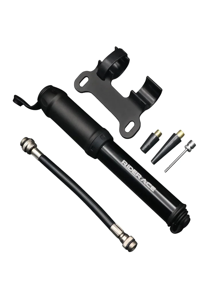 AliExpress riderace Bicycle Pump Portable Bike Mini Hand Air Pump Cycling Inflator Presta Schrader Valve Hose Pumps MTB Cycle Accessories