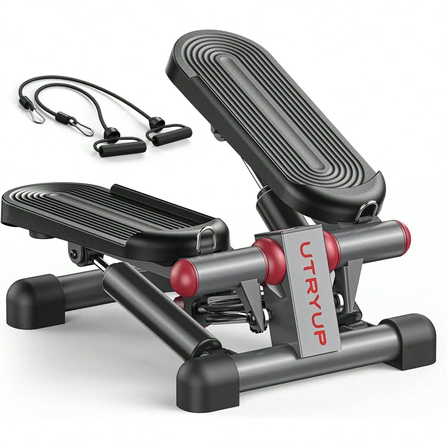 

2026 Hot Spring Summer Mini Hydraulic Stair Stepper For Home Exercise, Compact Quiet Fitness Machine With Resistance Bands, 300