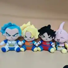 حار! ! لعبة دراغون بول قطيفة محشوة سايان جوكو فيغيتا بو كارتون اليابان أنيمي الشكل دمية هدايا عيد ميلاد الطفل ديكور المنزل