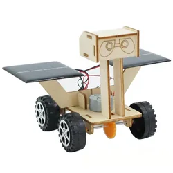 1pcs Creative Science Gizmo DIY Solar Powered Machine Car Model For Kids Gift Simple Learning Education Toys