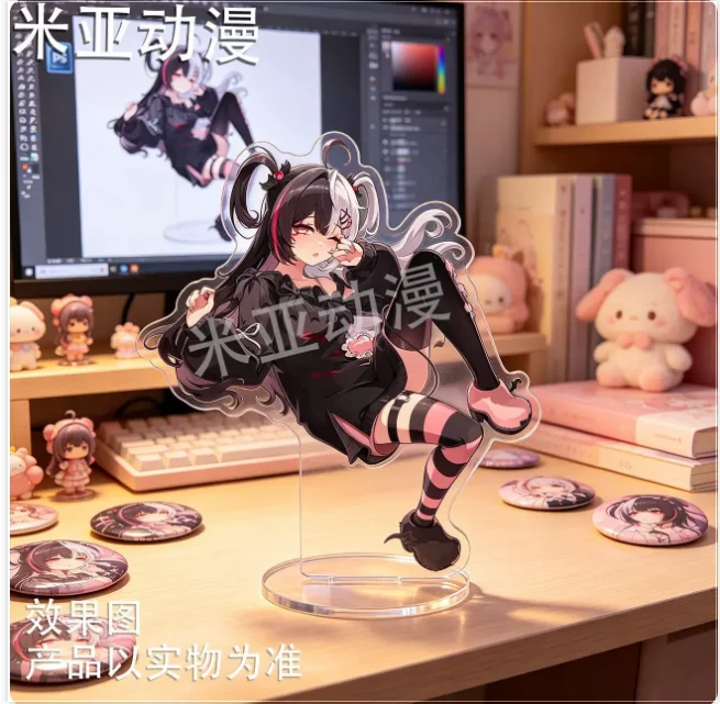Anime Neverness to Everness Lacrimosa 10cm Acrylic Stand Figure Model Plate Cosplay Collection Desktop Decor Gifts MM