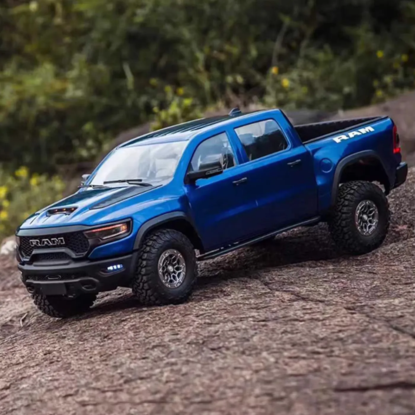 Hot In Stock Dodge Tyrannosaurus Ram 1500 Simulation 1/8 Remote Control Electric 4wd Climbing Vehicle Pickup Off Road Vehicle