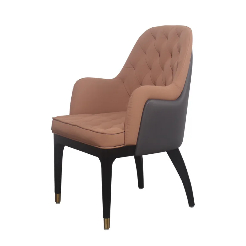 

Nordic Bentley dining chair light luxury simple high-end makeup backrest