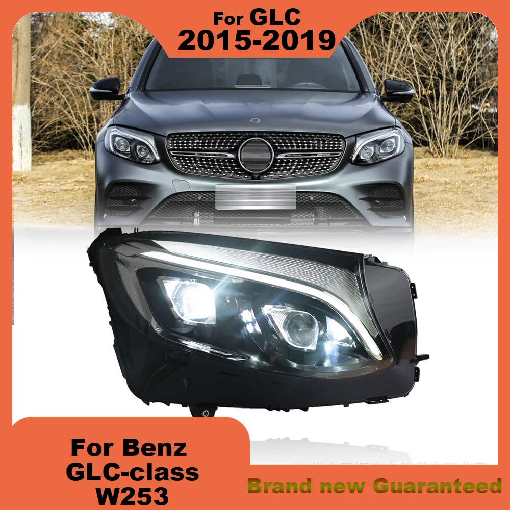 

For W253 Glc 2015-2019 Benz GLC260 GLC 200 GLC300 GLC350 Headlight upgrade LED Laser Lenses Lamp Head Front Light Accessories