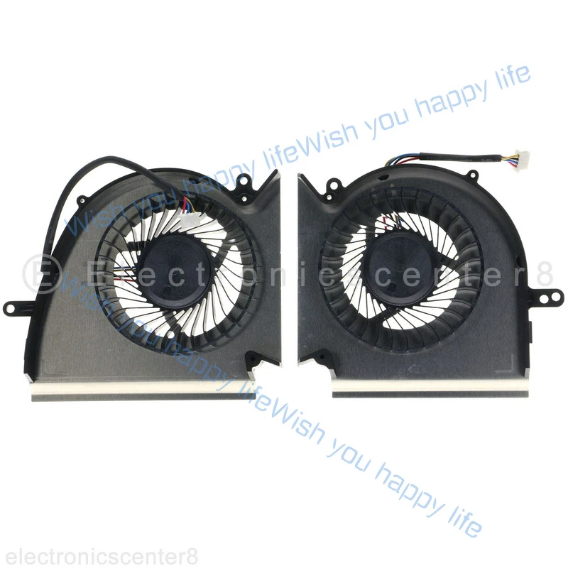 L... CPU + GPU Cooling Fan For MSI GE75 RAIDER MS-17E2 GL75 PAAD06015SL-N417 N414