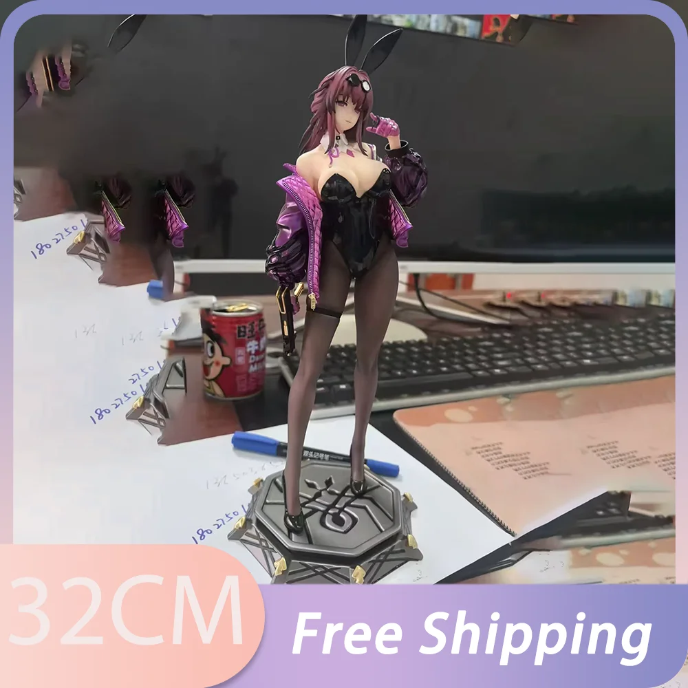 متوفر 32 سنتيمتر هونكاي: ستار السكك الحديدية أنيمي الشكل كافكا الشكل الأرنب فتاة كافكا الشكل Gk نموذج جمع الديكور لعبة هدية