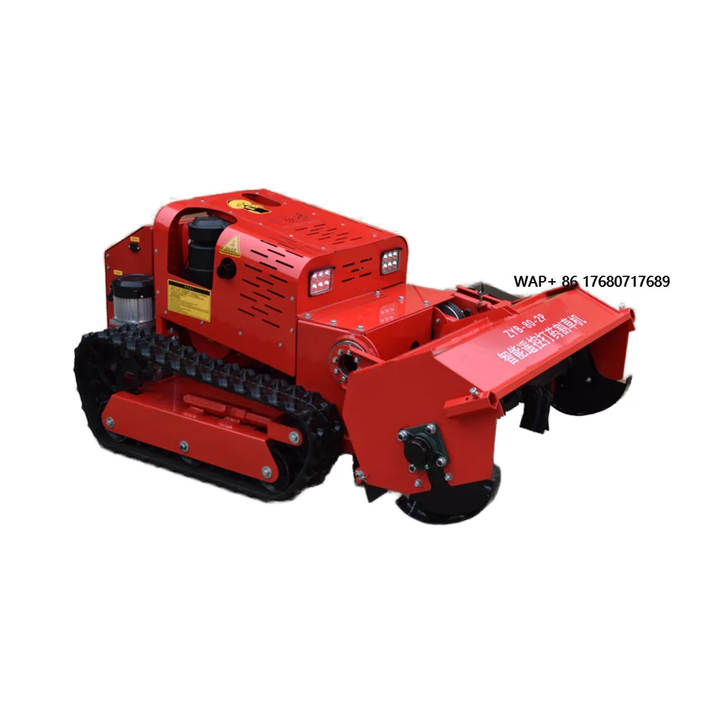 Radio Controlled Lawn Mower RC Slope Crawler All-terrain Remote Control Agricultural Lawn Mower