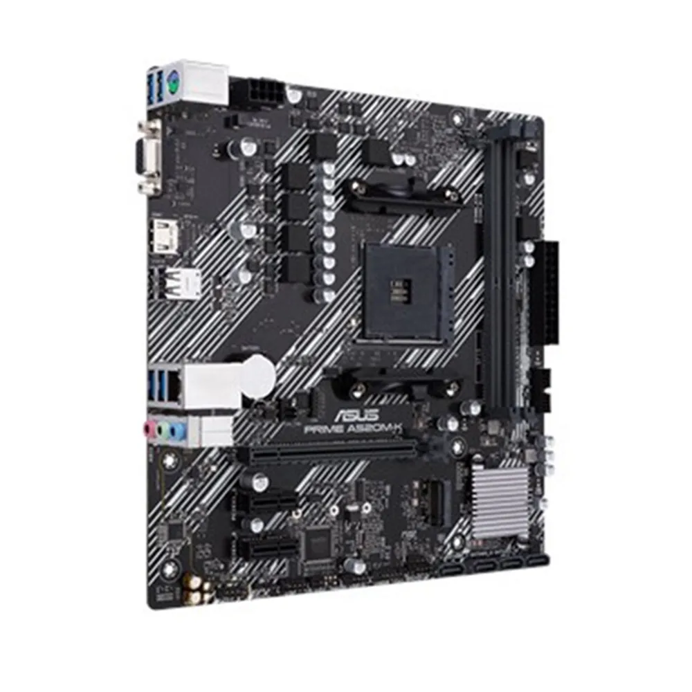 

ASUS PRIME A520M-K motherboard supports M.2 and 64GB DDR4 A520 (AM4) mini ATX motherboards