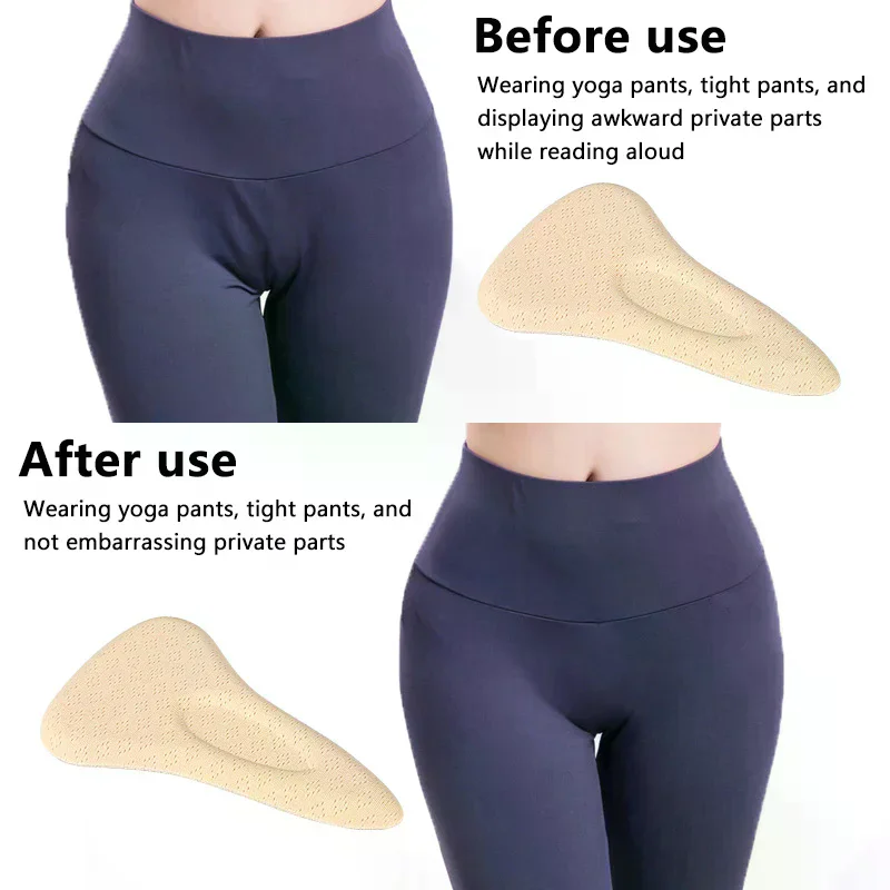 1 Pcs Camel Toe Concealer Pad Reusable Traceless Invisible Soft Sponge For Women Leggings Swimwear Activewear Yoga Cover Pad