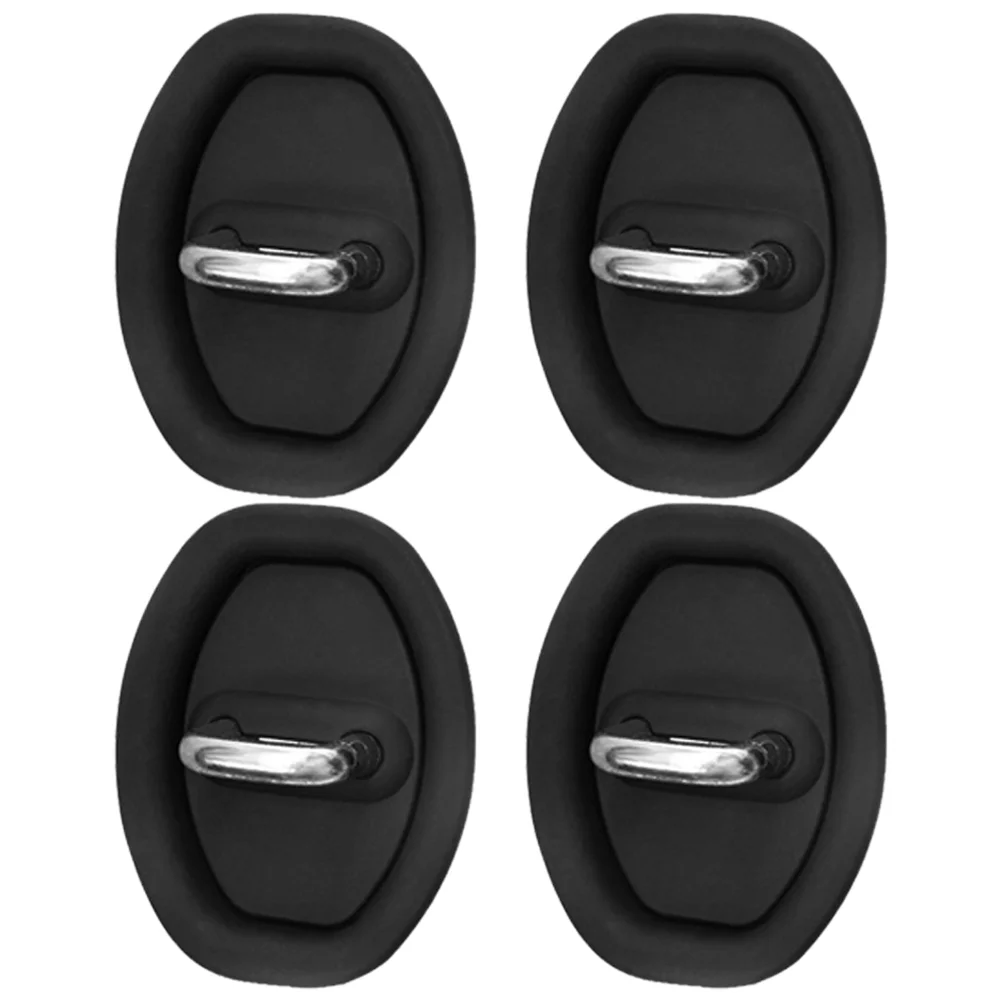 4 Pcs Door Stoppers Wall Protector Car Shock Absorbing Gasket Cars Lock Latch Protection Cover