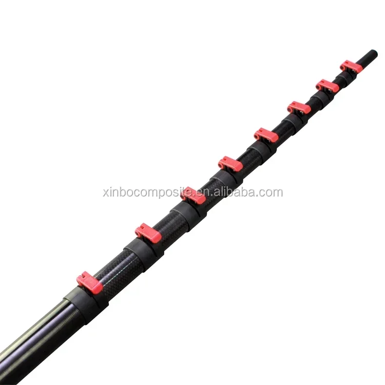 50FT 60FT 70FT 80FT  Hi-Mod Carbon Fiber Water Fed Pole Window Cleaning Pole