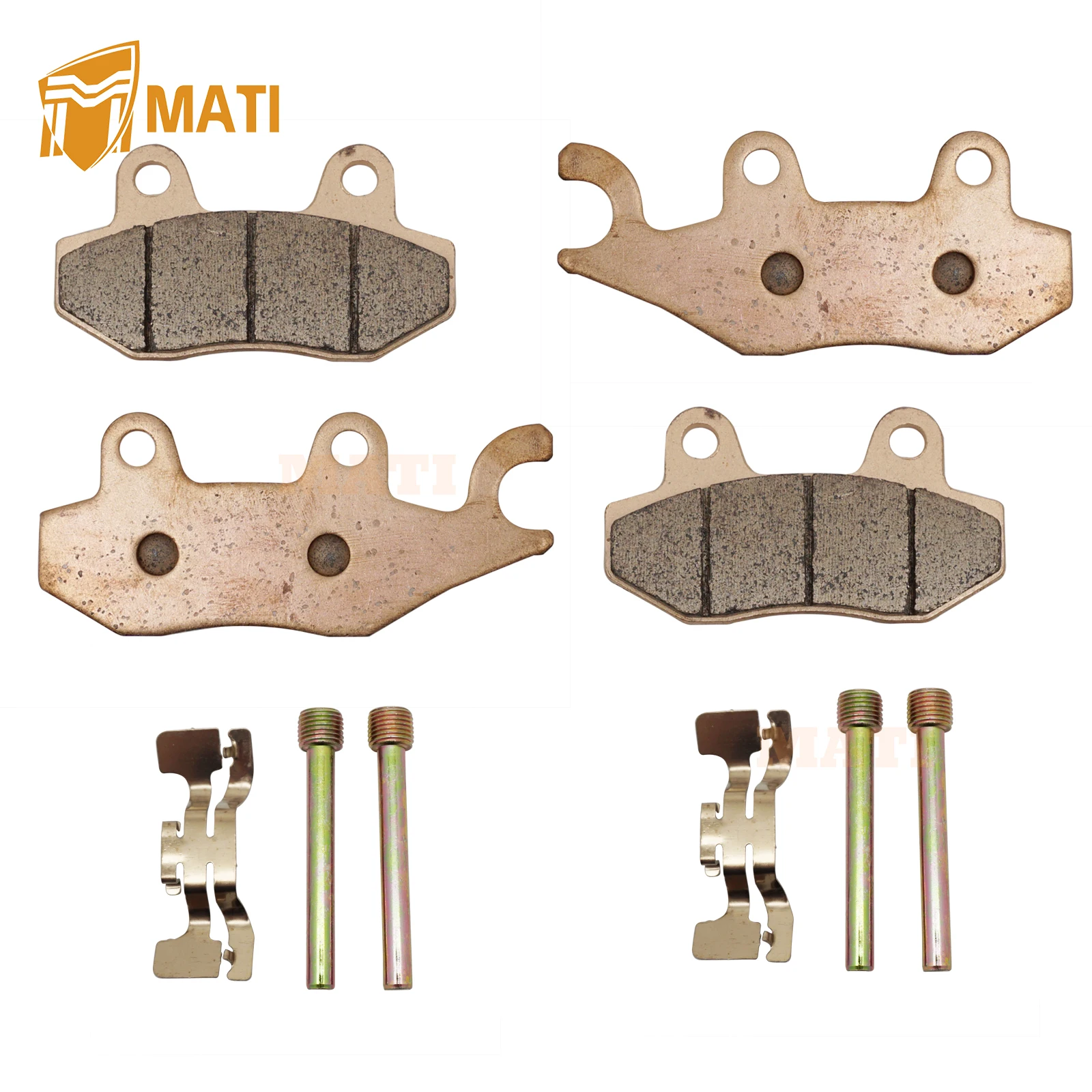 M MATI Front Brake Pads Sintered for Kawasaki Brute Force 650 750 4x4i Teryx 750 Bayou 300 400 43082-0023 43082-0069 43082-0082