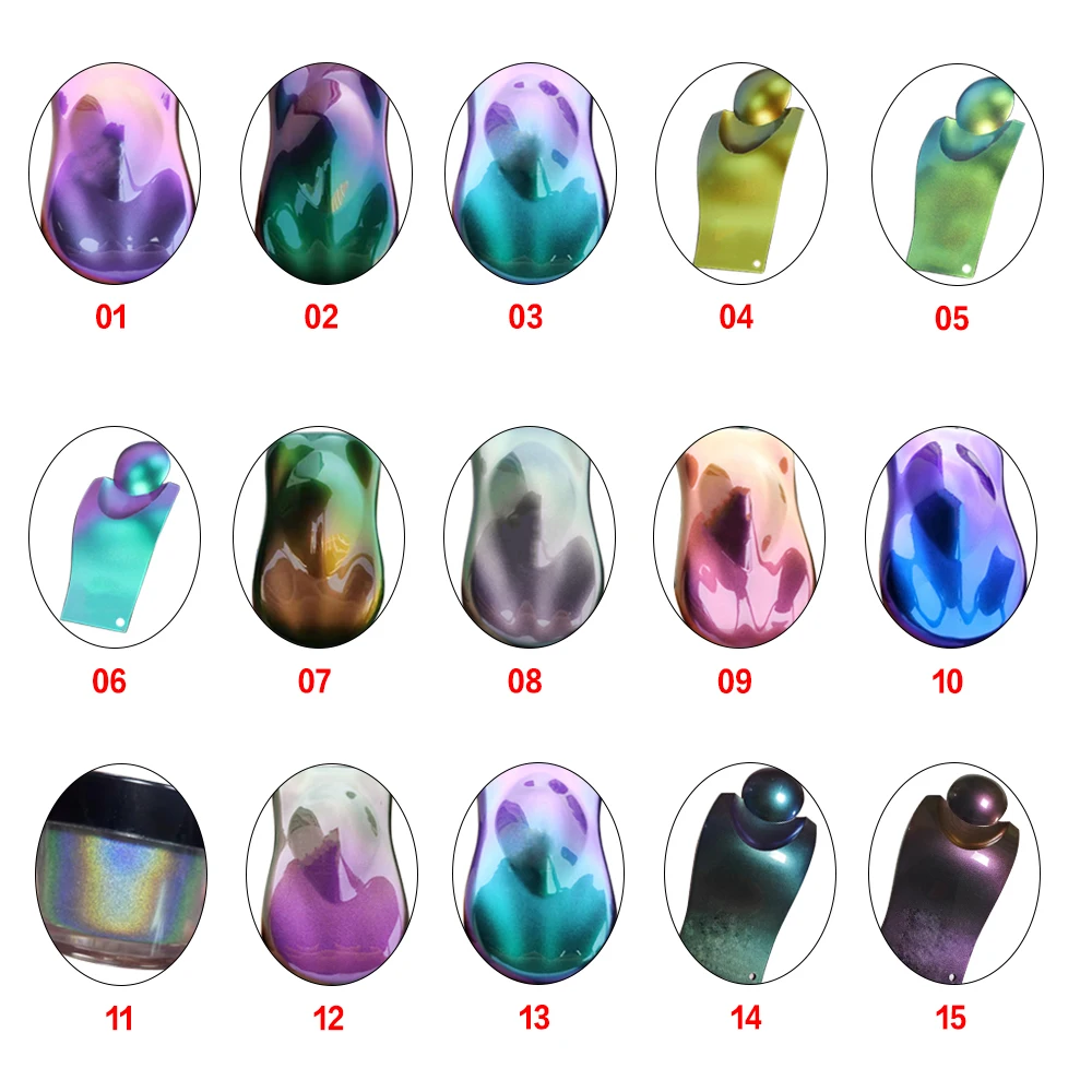 

Chameleon Regular Color Solid Color Two-Tone Color Multi-Tone Color Do-It-Yourself bicyc frame Chameleon color card