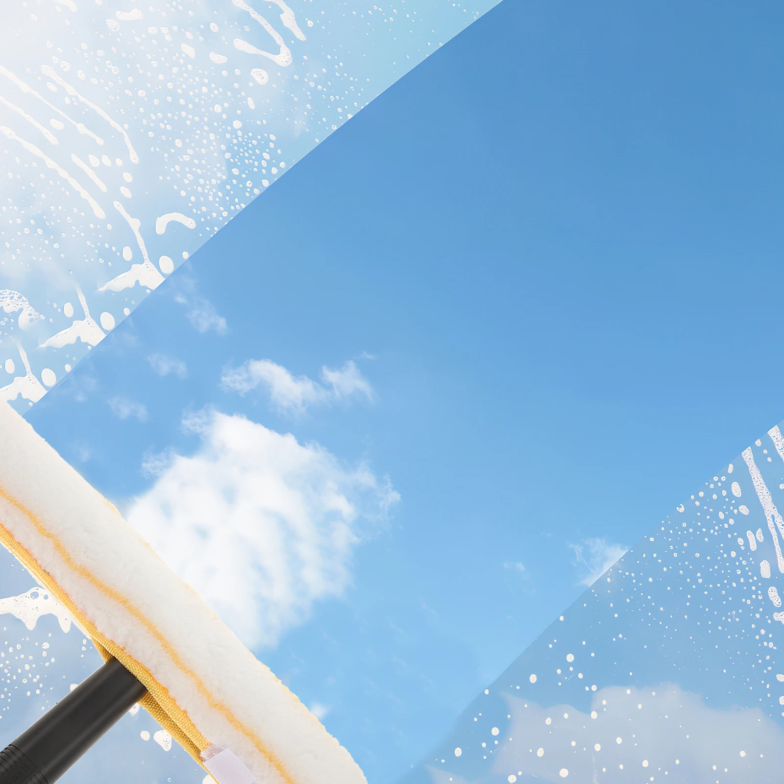 

2Sets Professional Window Cleaning Squeegee Easy Use Wiper Bathroom Fogged Mirrors Soapy Doors Tiled Car Window Accessory