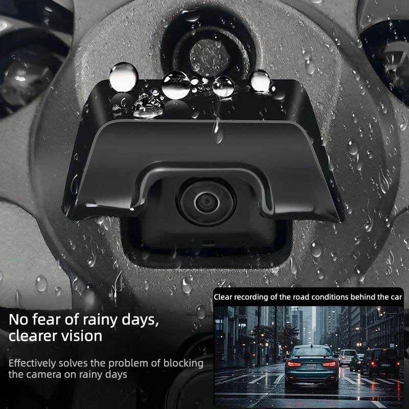 For GWM Tank 300 Hi4‑T 2025‑2026 Rear Backup Camera Rain Shield Lens Cover Stream Camera Visor Trim Sticker Mod Accessories