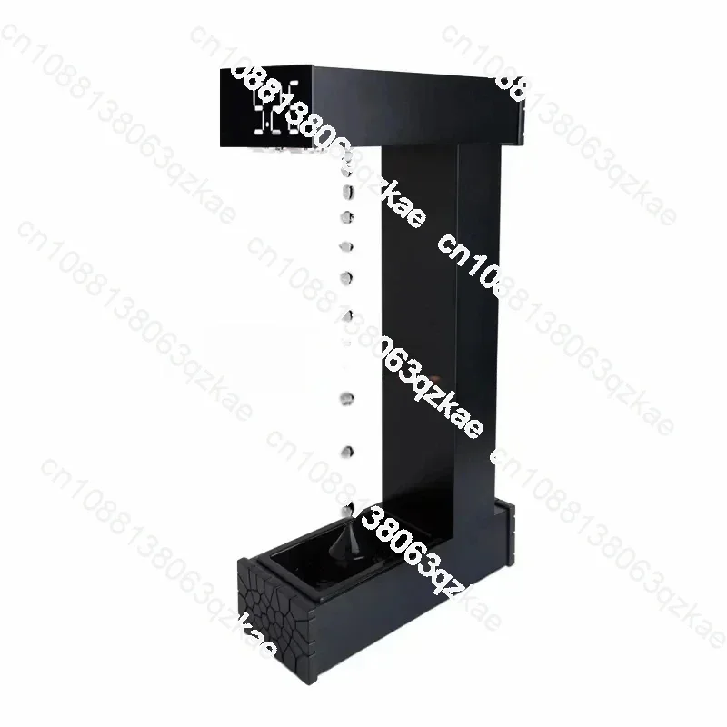 Desktop swinging perpetual motion machine Newtonian physics high-tech, anti gravity water droplet reflux magnetic levitation