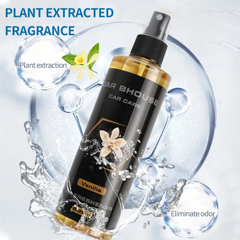 245ml car home fragrance hand spray perfume air freshener bathroom diffuser air purification deodorization view 2