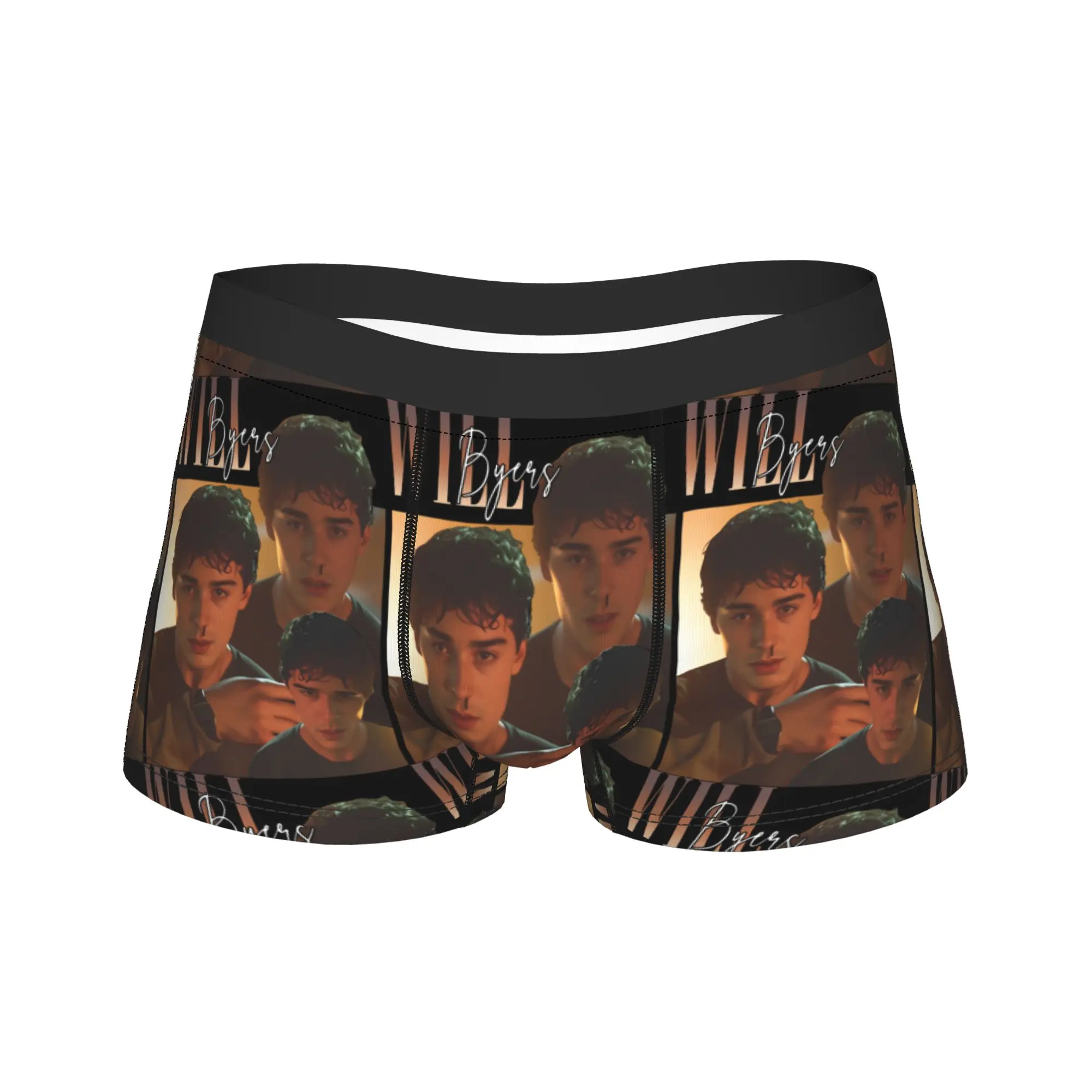 

Will Byers Underwear Customs Trunk Quality Male Underpants Funny Shorts Briefs Gift Idea