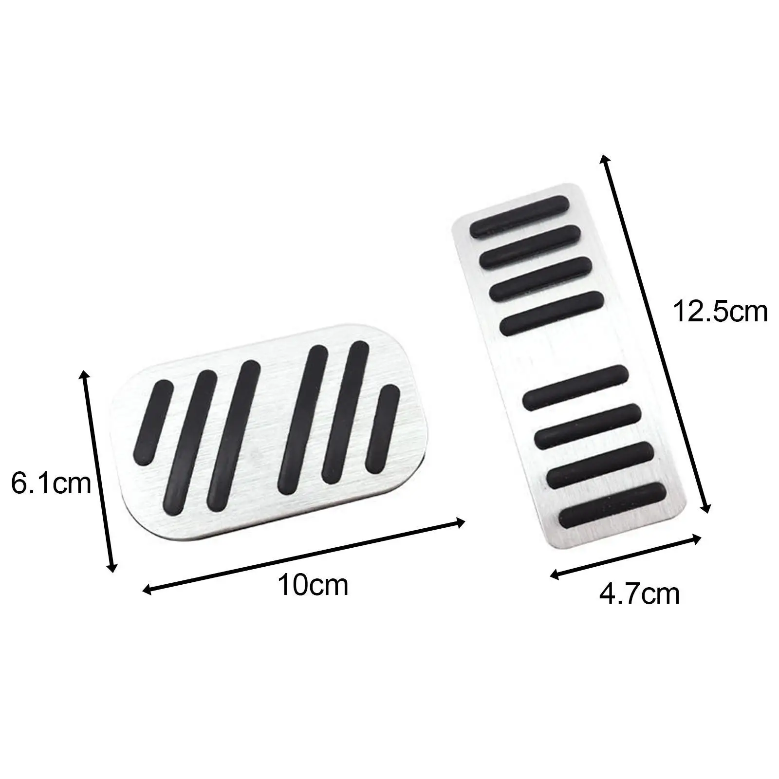 ブレーキペダルカバー ガスペダルカバーキット Byd Atto 3 Yuan Plus 2022 2023 ブラック