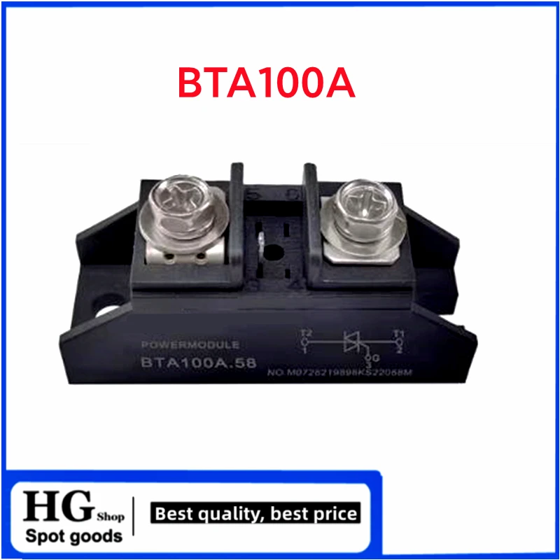 BTA100A bidirectional thyristor BTA 100A 1000V thyristor BTA100A New bidirectional thyristor module M220.58 encapsulation